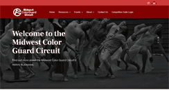 Desktop Screenshot of midwestcolorguard.com